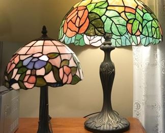 Tiffany style lamps 