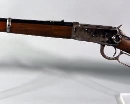 Winchester Model 1894 .30 WCF Lever Action Rifle SN# 413568, With Saddle Ring And PW Cartouche On BBL And Receiver
