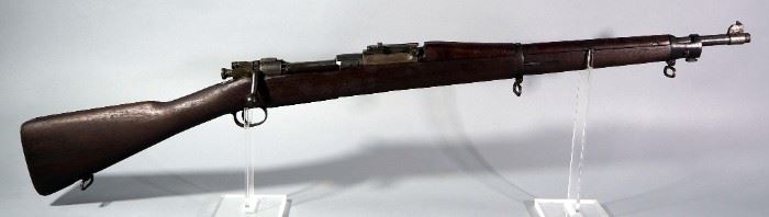 US Springfield Armory Model 1903 Mark 1 30-06 Bolt Action Rifle SN# 1106128, With Many Stamps On Gun
