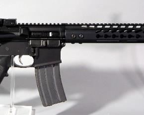 Anderson Manufacturing AM-15 5.56 Cal Rifle SN# 20163168, Chrome Lined Bbl, Sling Swivel Mount And Bipod Mount, 2 Total Mags, Adjustable Stock
