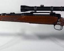 Savage 110 30-06 Bolt Action Rifle SN# 998, 1st Year Production, Left Handed, With Weaver K4 Scope, Custom Stock
