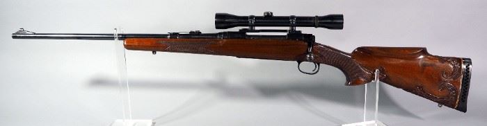 Savage 110 30-06 Bolt Action Rifle SN# 998, 1st Year Production, Left Handed, With Weaver K4 Scope, Custom Stock
