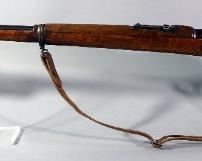 Turkish Mauser 8 x 57 Mauser Bolt Action Rifle SN# 28218, Mfg. 1937, With Bayonet (And Scabbard), And Leather Sling
