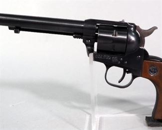 Ruger Single Six .22 Cal 6-Shot Revolver SN# 21-12615, Additional .22 MAG Cylinder, Phantom II Scope, Leather Holster & Belt, In Soft Case
