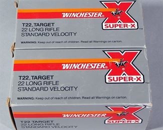 Winchester T22 Target .22 LR Ammo, Approx 1000 Rds, Local Pickup Only
