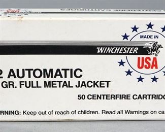 Winchester .32 Auto Ammo, Approx 50 Rds, Local Pickup Only
