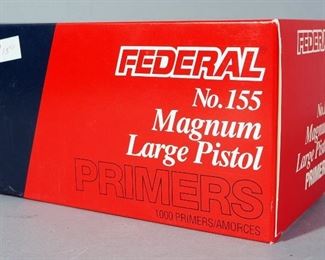 Federal No. 115 Magnum Large Pistol Primers, Approx Qty 1000, Local Pickup Only
