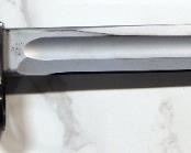 Bayonet With 8" Blade And Metal Scabbard
