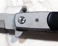 Spring Assisted Folding Knife, 4" Blade, And Sharpening Stone
