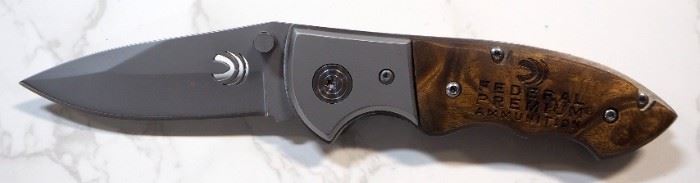 Browning DX300 Folding Knife And Federal Premium Folding Knife
