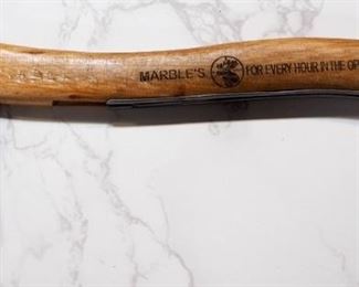 Marble's Pocket Ax No. 6 And Sharp Brand Hatchet
