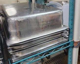 Lot of 10 Deeper Hotel Pans