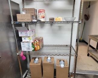 4 Tier Metro Rack - CONTENTS NOT INCLUDED