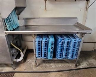 Stainless Steel Clean Dish Station 