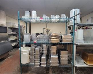 3 Tier Plastic Metro Rack