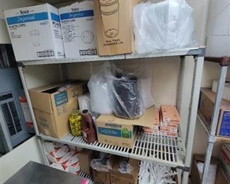 Plastic Metro Shelving - Contents Not Included