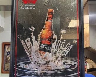 Budwesier Select Mirror 