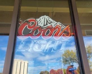 Coors Light Neon Sign