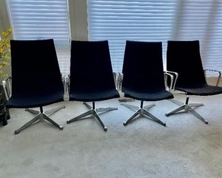 Eames chairs by Herman Miller Aluminum Group