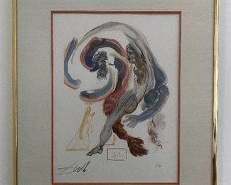Salvador Dali artist proof