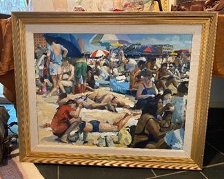 Coney Island painting