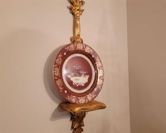 Gilt shelf - 24" tall.