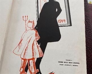 Vintage Druid Hills Year Books 1940s