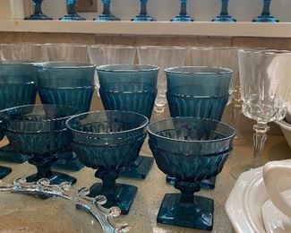 Vintage Colored Drink Ware