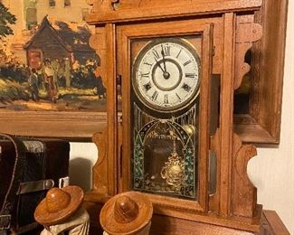 Antique Gingerbread Clock