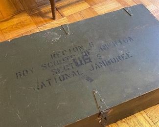 Vintage Boy Scouts of America Trunk