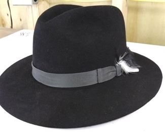 Custom made Felt Hat by Hatman Jacks, Size 7 3/8-59