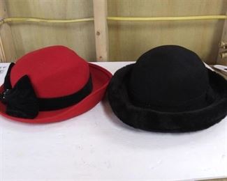 Wool Ladies Hats, One Size Fits All