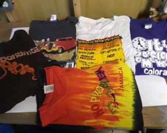 Mens Souvenir T-Shirts, Size 3X