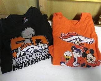 Broncos T-Shirts, Size 4XL