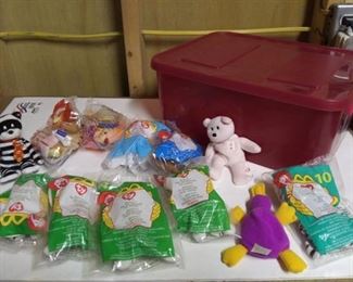 McDonald's Ty Beanie Babies and Tote