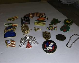 Assortment of Pins with Backs