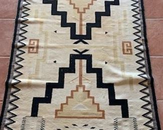 44" x 63" Navajo weaving