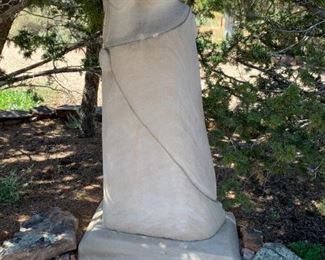 Barrett Bailey limestone sculpture #2