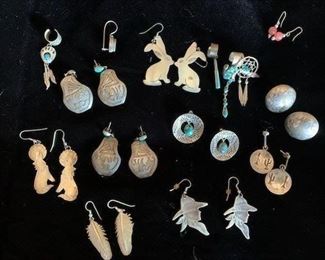 Lots of earrings
