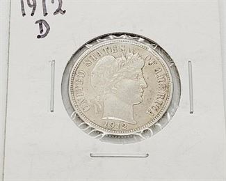 1c - 1912D Barber Dime