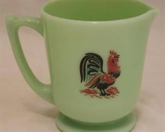 15 - Jadeite Measuring Cup 6" tall