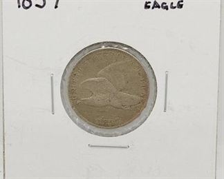 
19c - 1857 Flying Eagle Cent