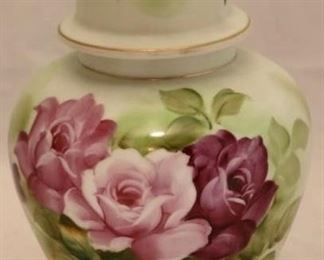 20 - Decorative ginger jar 10 1/4