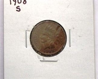 23c - 1908S Indian Penny