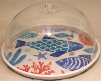 31 - Plastic Cake Cover 12" round