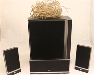 38 - LG Sound System 4pc.