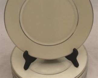 
70 - Set of 11 Lenox "Montclair" Lunch Plates 8 1/4" round