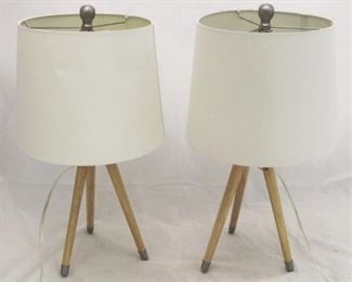 
83 - Pair of Matching Lamps 22" tall