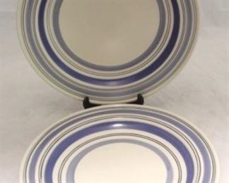 93 - Set of 2 Pfaltzgraff Plates 12 1/2" round
