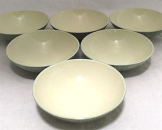 
106 - Set of 6 Pfaltzgraff Bowls 8 1/2" round